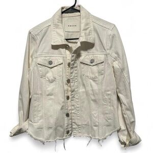 Blank NYC Off-White Denim Jacket